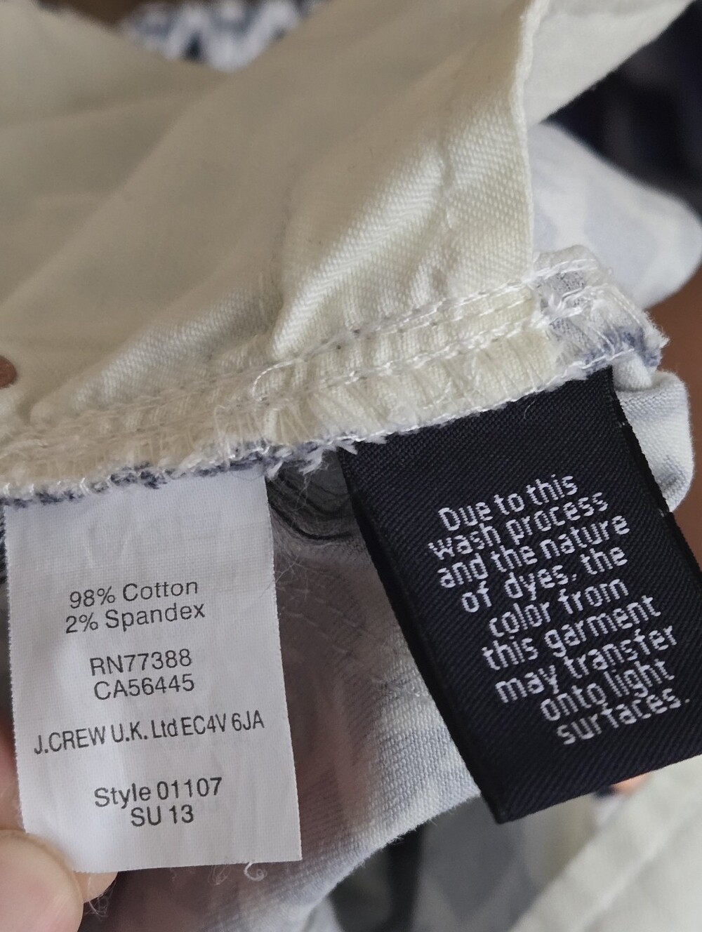 J. Crew Toothpick Denim - Picture 7 of 7